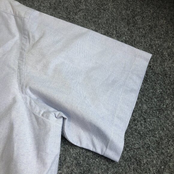 Polo Ralph Lauren Shirt Mens Large Blue Short Sleeve Blake Chambray Flesh Pony - Picture 5 of 13